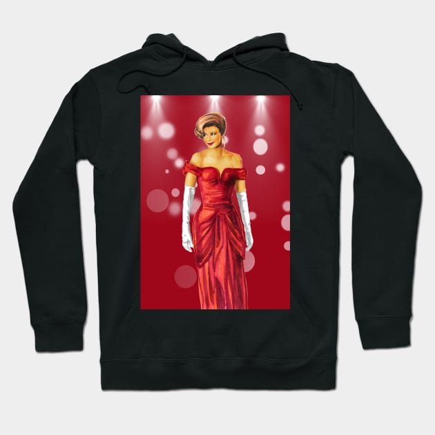 Julia Roberts Hoodie by Svetlana Pelin